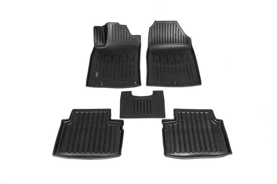 Kia Ceed 2018- Stingray 3D Rubber Floor Mats (5 pcs, Polyurethane) Image
