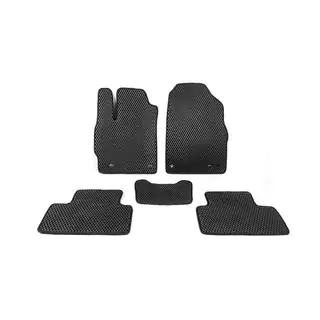 EVA floor mats (gasoline, black)