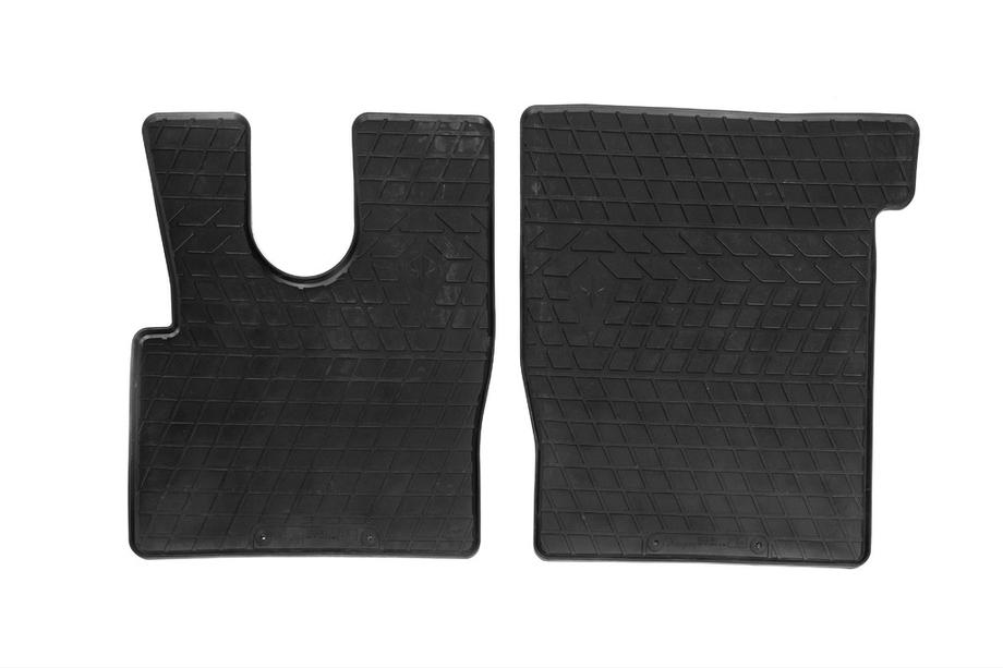 DAF XF 2017-2021 Rubber Floor Mats (2 pcs, Stingray Premium) Photo 1