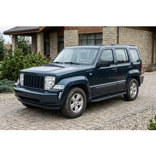 Side Steps Bosphore Black (2 pcs, Aluminum) Jeep Cherokee/Liberty 2007-2013 photo 1