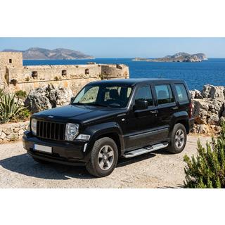 Side Steps Mevsim Grey (2 pcs, Aluminum) Jeep Cherokee/Liberty 2007-2013 photo 1