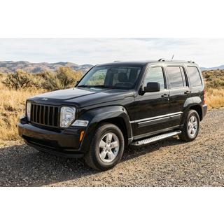 Side Steps Allmond Grey (2 pcs, Aluminum) Jeep Cherokee/Liberty 2007-2013 photo 1