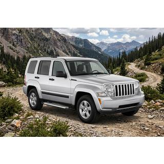 Side Steps Line (2 pcs, Aluminum) Jeep Cherokee/Liberty 2007-2013 photo 1