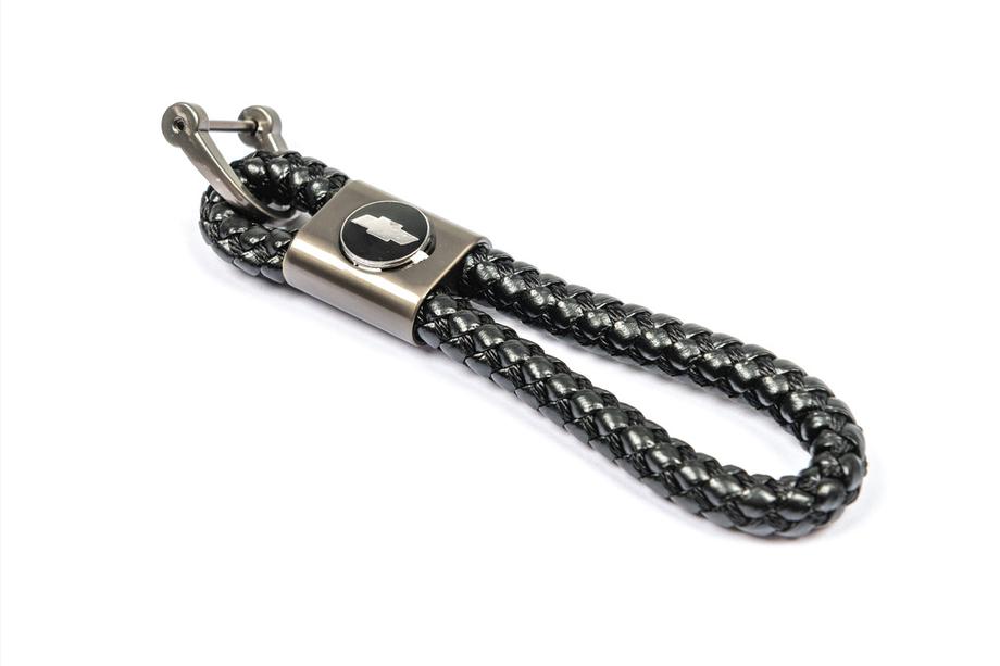Chevrolet Leather Keychain with Chevrolet Logo (Type1) Image