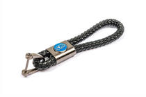 Subaru Leather Keychain V1 with Subaru Logo photo 2