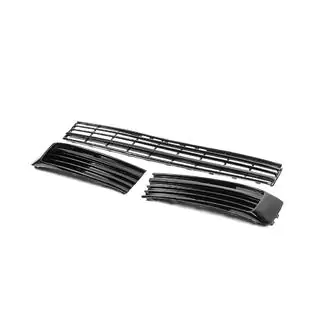Front lower grilles (3 pieces, gloss) photo 2