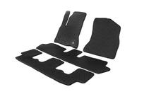 Citroen C-4 Picasso 2006-2013 EVA Floor Mats (3 Rows, Black) photo 2