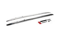 Toyota Land Cruiser 300 2021- Integrated chrome roof rails (Aluminium) photo 3