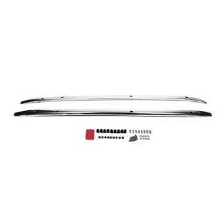 Integrated chrome roof rails (Aluminium) Toyota Land Cruiser 300 2021- photo 2