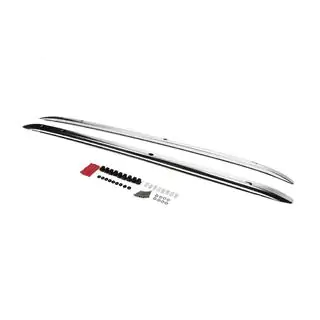 Integrated chrome roof rails (Aluminium) Toyota Land Cruiser 300 2021- photo 1