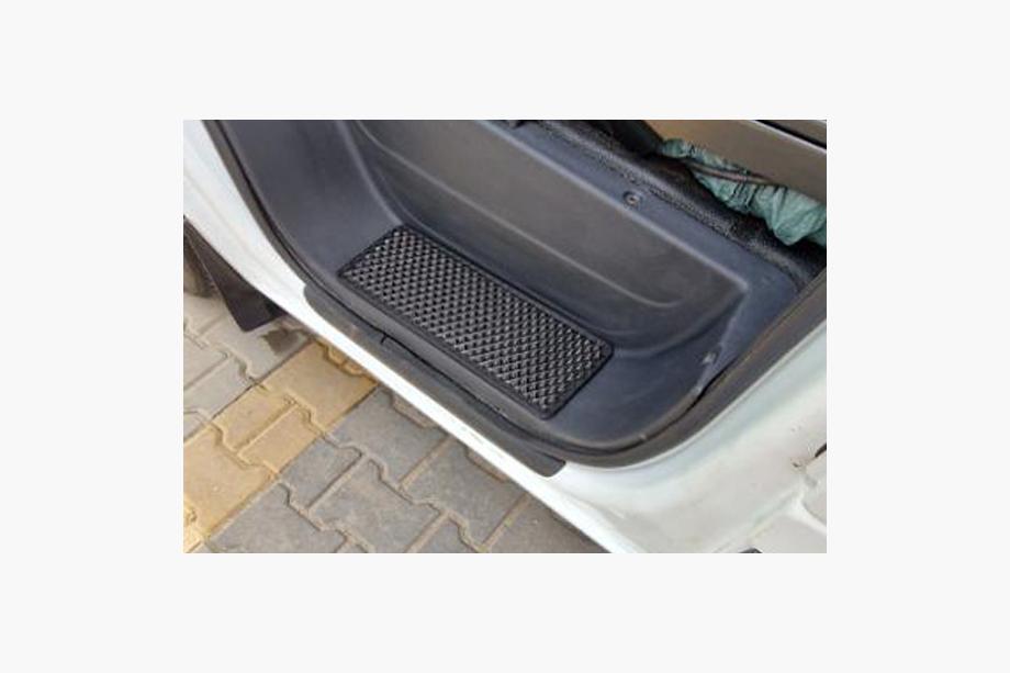 Renault Master 2011-2023 EVA Door Sill Mats (2 pcs, black) Photo 8