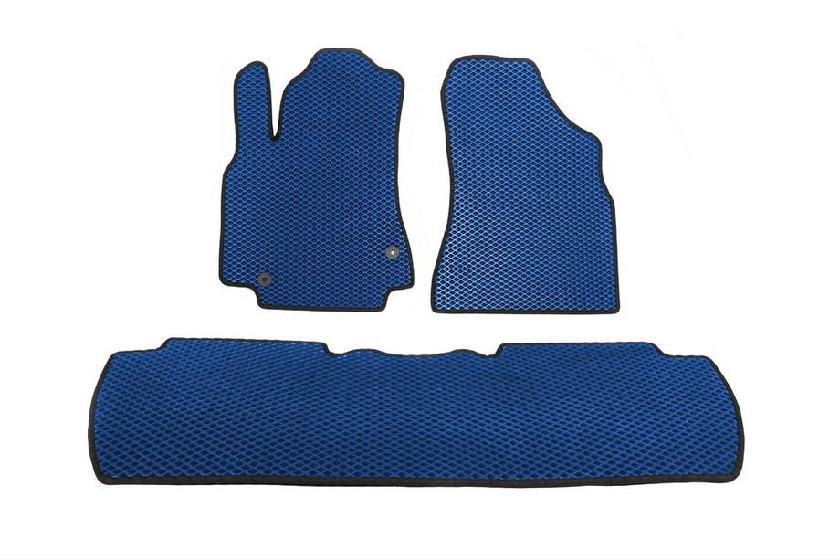 Peugeot Partner Tepee 2008-2018 EVA Floor Mats (Blue) Photo 3
