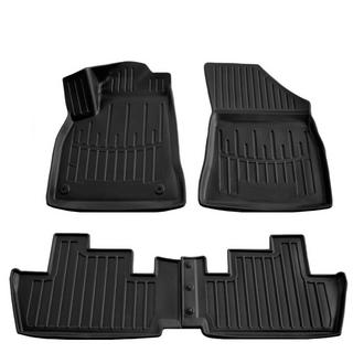 Stingray 3D Rubber Floor Mats (4 pcs, Polyurethane)