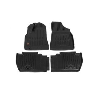 Stingray 3D Rubber Floor Mats (4 pcs, Polyurethane) Peugeot Partner Tepee 2008-2018 photo 1