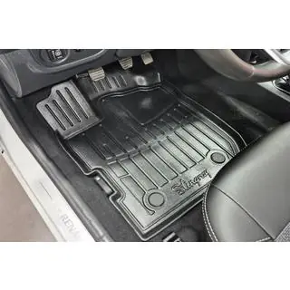 Stingray 3D Rubber Floor Mats (5 pcs, Polyurethane)