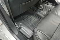 Dacia Logan MCV 2013-2020 Stingray 3D Rubber Floor Mats (5 pcs, Polyurethane) photo 4