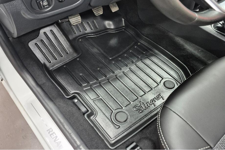 Dacia Logan MCV 2013-2020 Stingray 3D Rubber Floor Mats (5 pcs, Polyurethane) Image