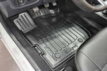 Renault Logan MCV 2013-2022 Stingray 3D Rubber Floor Mats (5 pcs, Polyurethane) photo 1