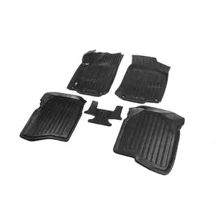 Stingray 3D Rubber Floor Mats (5 pcs, Polyurethane) photo 2