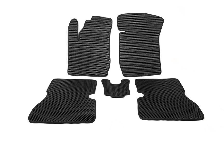 Kia Rio 2000-2005 EVA Floor Mats (black) Image