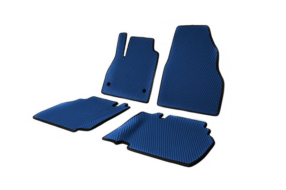 Mercedes Citan 2013-2021 EVA Floor Mats (Blue) Front Photo 3