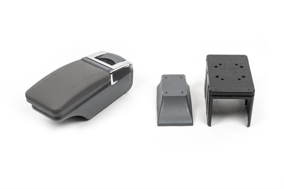 Universal Armrest with Cup Holder (grey) Image