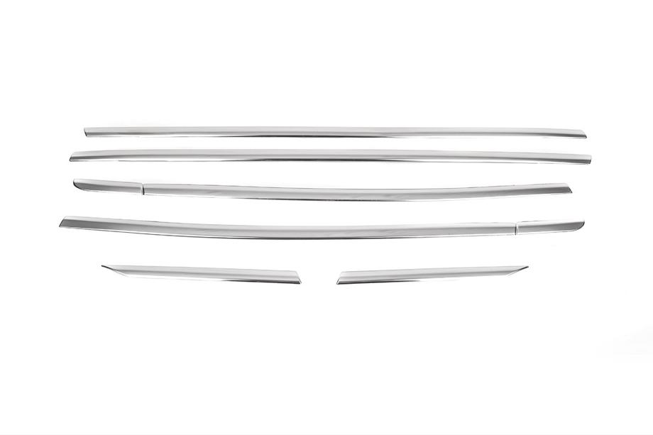 Ford Ecosport 2013-2022 Window Trim Stainless Steel (6 pcs) Photo 2