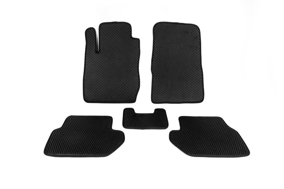 Ford Ecosport 2013-2022 EVA Floor Mats (2013-2017, Black) Image