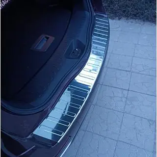 Rear Bumper Protector Carmos Stainless Steel photo 2
