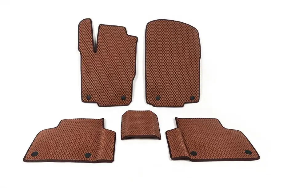 Mercedes GL/GLS class X166 2012-2019 EVA Floor Mats (brick red) Photo 6