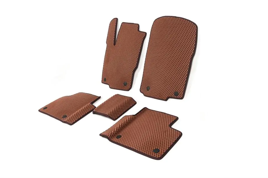 Mercedes GL/GLS class X166 2012-2019 EVA Floor Mats (brick red) Photo 7
