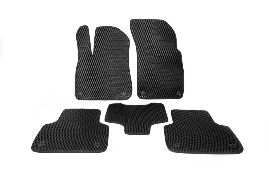 Audi Q7 2015–2026 EVA Floor Mats (black) Photo 7