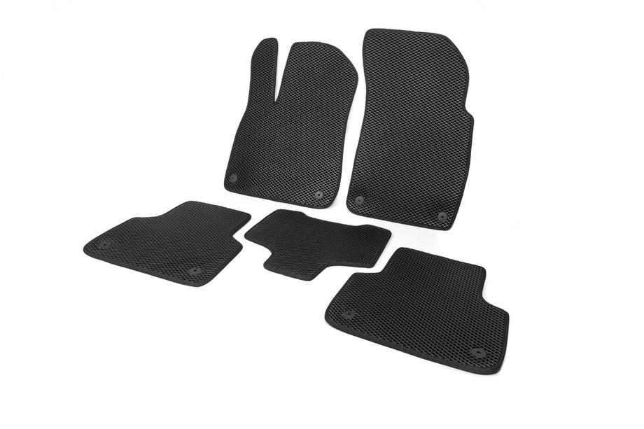 Audi Q7 2015–2026 EVA Floor Mats (black) Photo 8