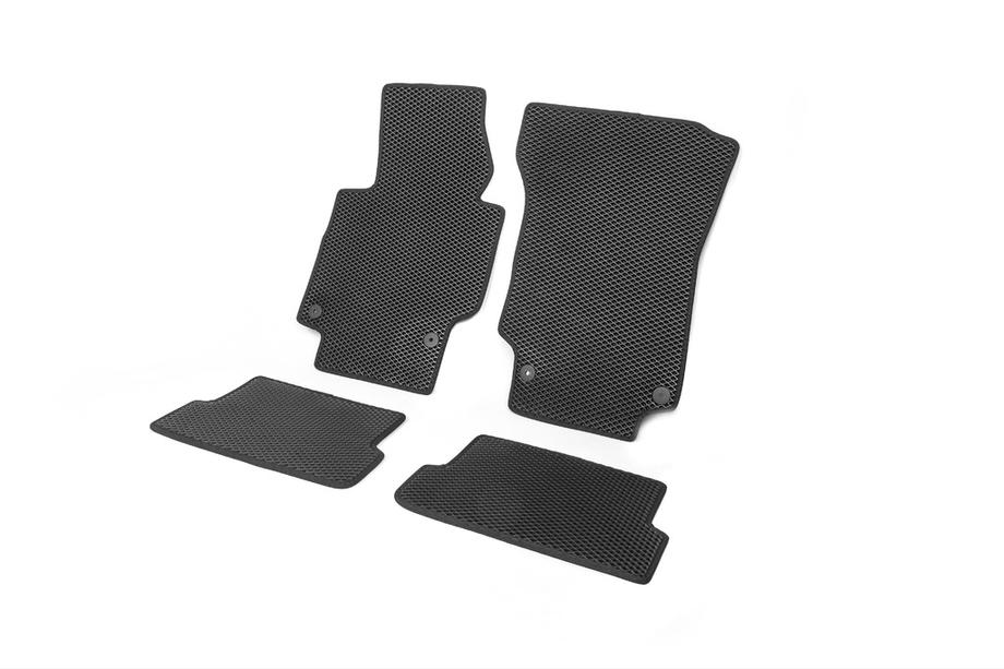 Audi TT 2006-2014 EVA Floor Mats (2006-2014, Black) Photo 2