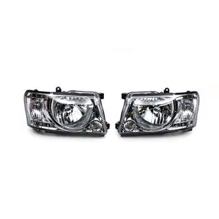 Front headlights Safari clear (2004-2008, 2 pcs) photo 2