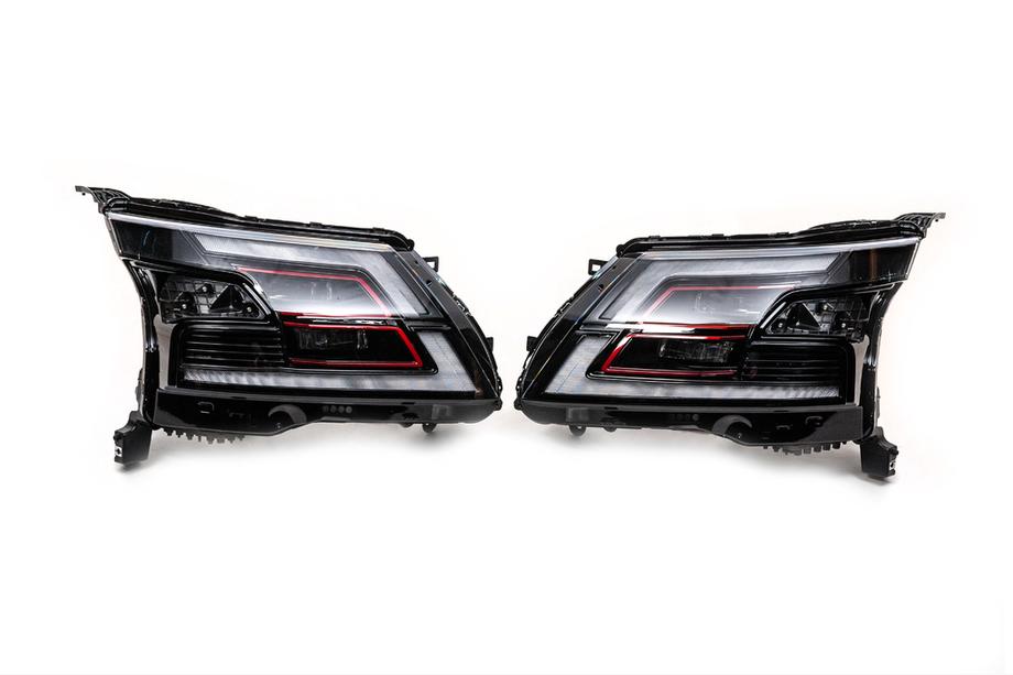 Nissan Patrol Y62 2010-2024 Front Headlights 2022+ (FullLed RSS) Photo 1