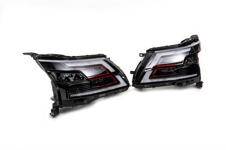 Nissan Patrol Y62 2010-2024 Front Headlights 2022+ (FullLed RSS) Photo 3