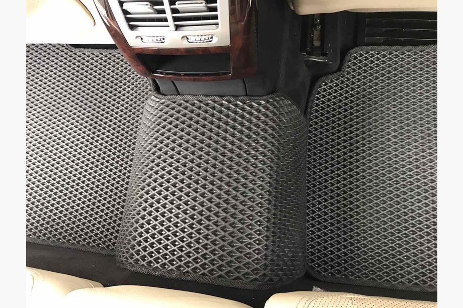 Mercedes S-class W221 2005-2013 EVA Floor Mats (Long, Black) Photo 10