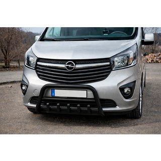 Bull Bar WT003 Black Stainless Steel Fiat Talento 2016- photo 1