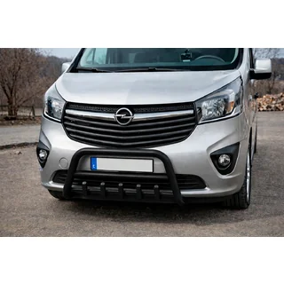 Bull Bar WT003 Black Stainless Steel Fiat Talento 2016- photo 1