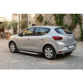 Side Steps Vision New Grey (2 pcs, Aluminum) Dacia Sandero 2021- photo 1