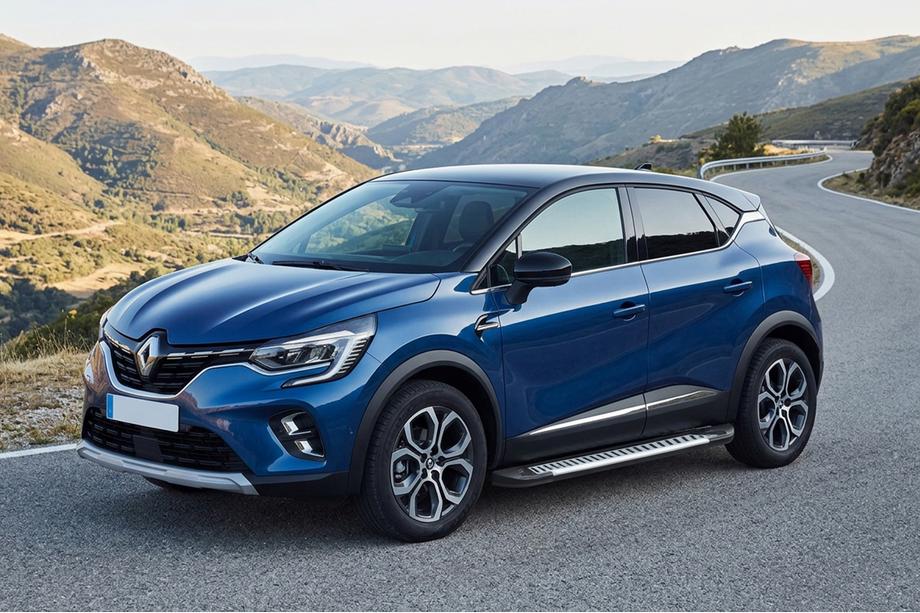 Renault Captur 2019- Side Steps Line (2 pcs, Aluminum) Image