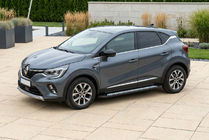 Renault Captur 2019- Side Steps Vision New Black (2 pcs, Aluminum) photo 1