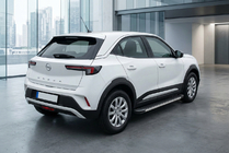 Opel Mokka 2021- Side Steps Maya V1 (2 pcs, Aluminum) photo 1