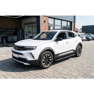 Side Steps Allmond Black (2 pcs, Aluminum) Opel Mokka 2021- photo 1