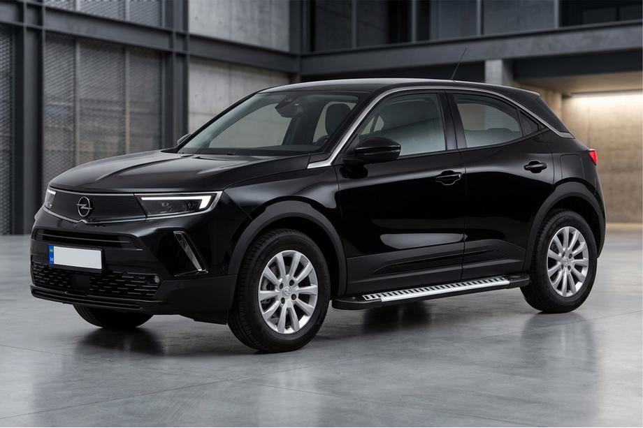 Opel Mokka 2021- Side Steps Line (2 pcs, Aluminum) Image
