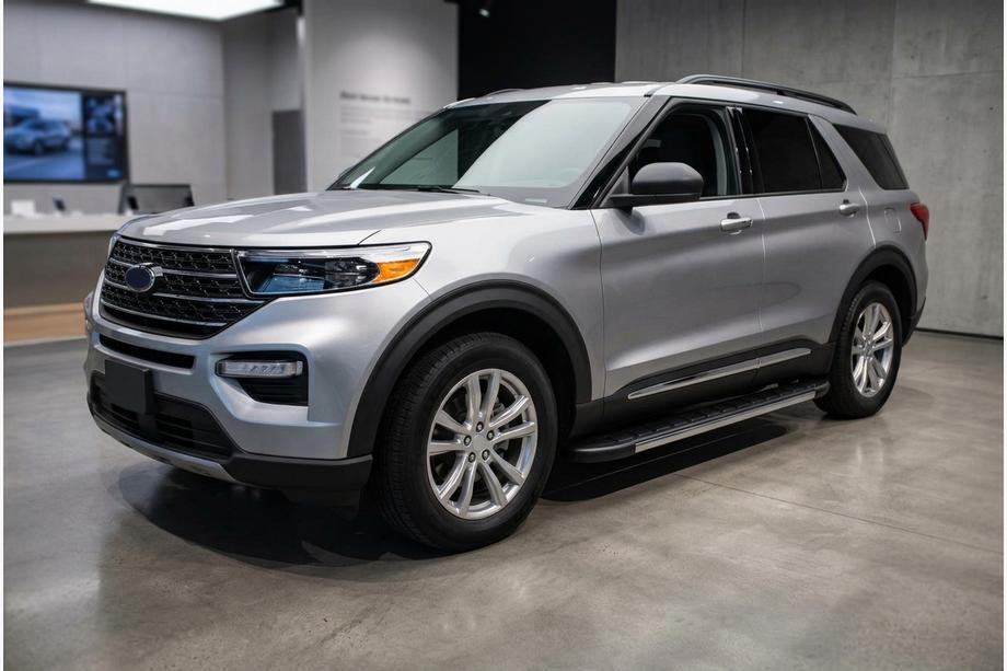 Ford Explorer 2019- Side Steps Duru (2 pcs, Aluminum) Image