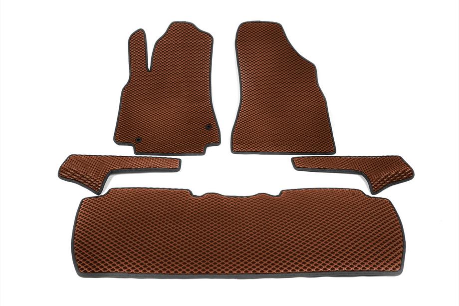 Peugeot Partner Tepee 2008-2018 EVA Floor Mats (brick red) Image