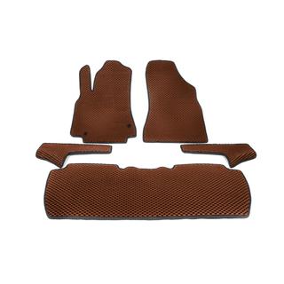 EVA Floor Mats (brick red) Citroen Berlingo 2008-2018 photo 1