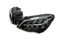 Mercedes C-class W205 2014-2021 Front headlights (2 pcs, without modules, facelift) photo 7